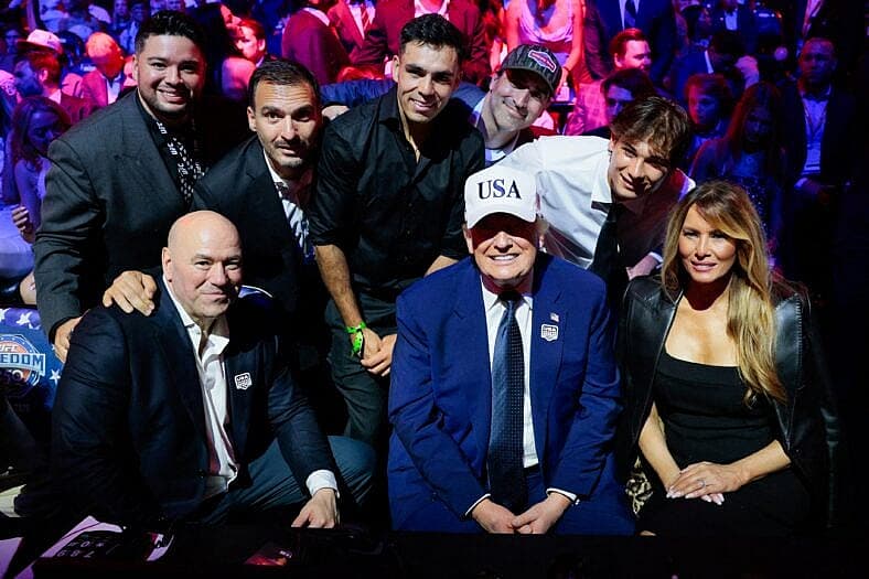 Donald Trump at UFC Freedom 250 At The White House