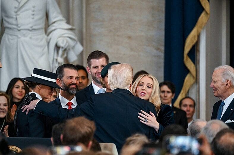 Donald Trump is sworn in as the 47th president of the United States