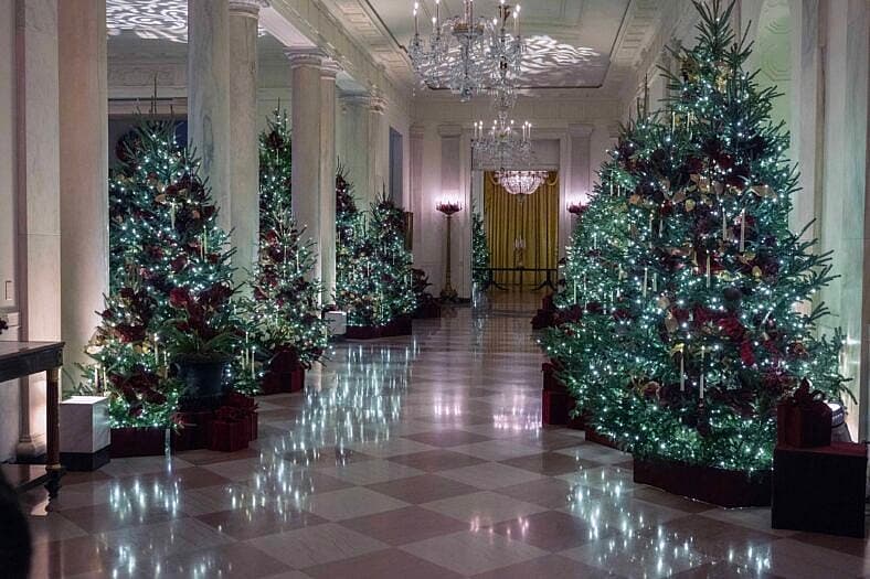 2025 White House Christmas: Design And Decoration Advance Tour