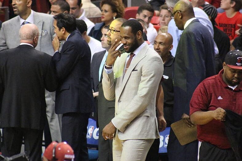 LeBron James in Miami
