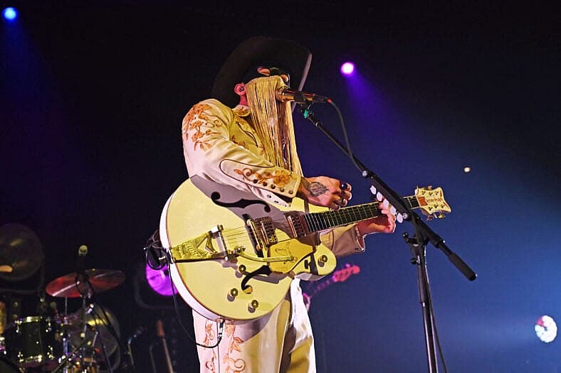 Orville Peck performing at Roundhouse in London