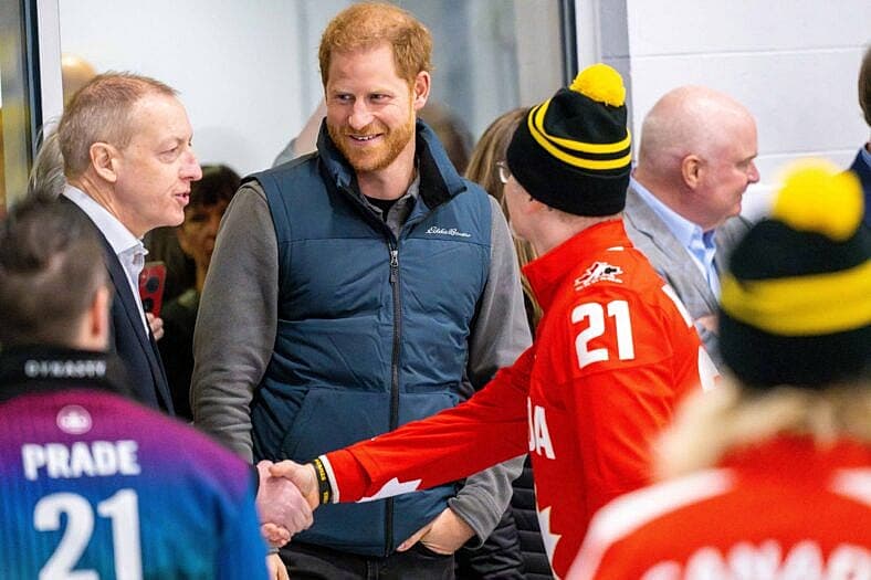 Prince Harry, Duke of Sussex attending Year to Go Event before the Invictus Games Vancouver Whistler 2025