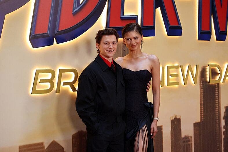 Tom Holland and Zendaya present the film 'Spider-Man: Brand New Day' in Madrid