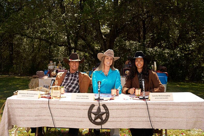 Matthew and Camila McConaughey in new tequila spot