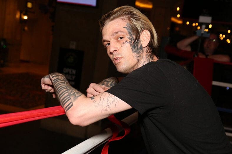 Lamar Odom Vs. Aaron Carter Training Session