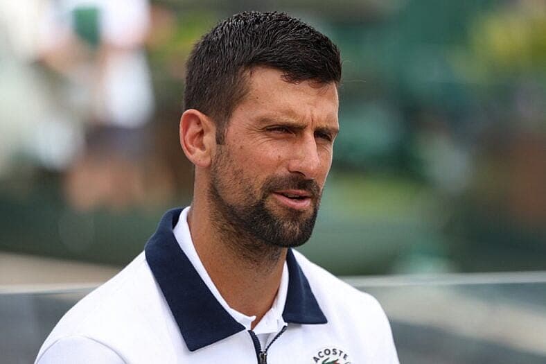 Novak Djokovic at Tennis 2025: Wimbledon AELTC