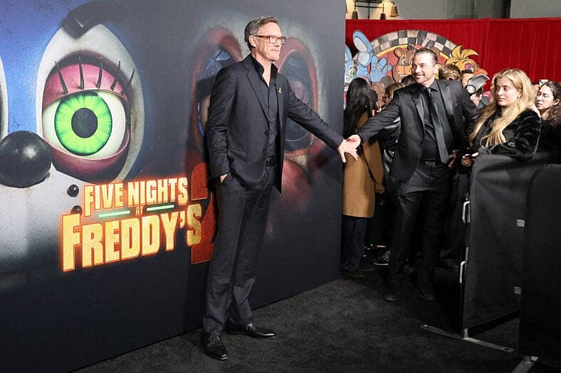 Matthew Lillard and Skeet Ulrich at Premiere Of Five Nights At Freddys 2