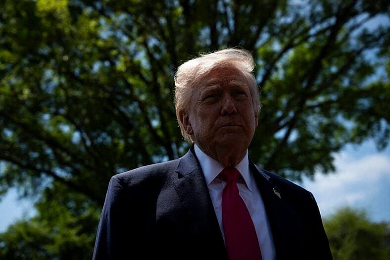 DC: President Trump Departs the White House