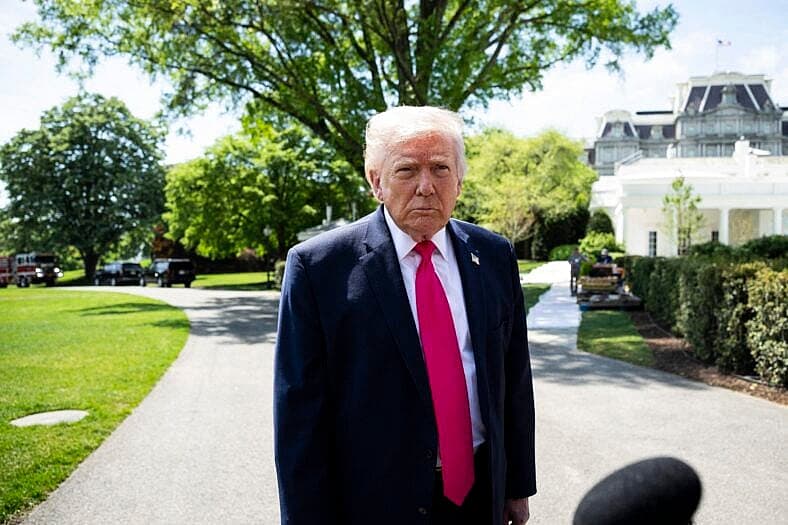DC: President Trump Departs the White House