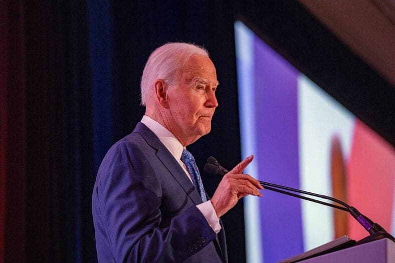 President Biden Speaks In Washington, DC