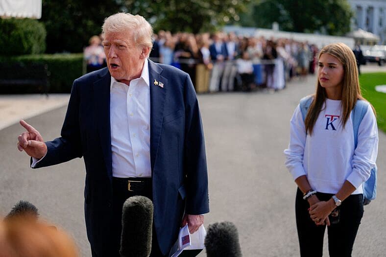 Kai Trump’s Apartment Tour Video Goes Viral For Wrong Reasons As She Starts College Life: ‘Most Students Are 100K In Debt’ 2 Trump Departs For Ryder Cup In Bethpage, NY