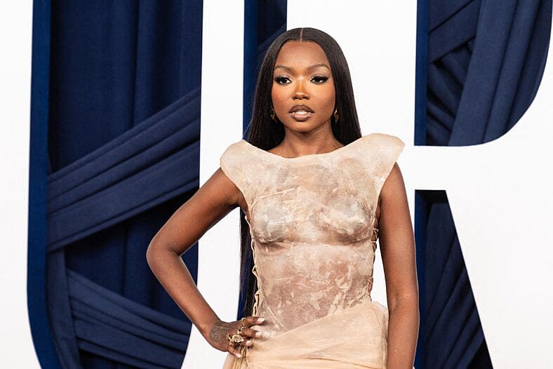 Chelley Bissainthe Bent Forward In Tiny Bikini Is A ‘Goddess’ 2 2025 Glamour Women Of The Year Awards