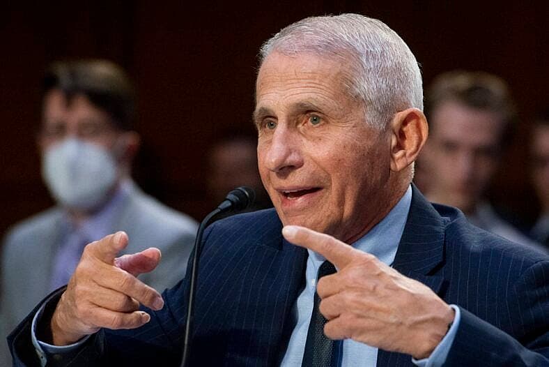 Dr Fauci at Senate Committee on Health, Education, Labor, and Pensions hearing to examine stopping the spread of monkeypox, focusing on the Federal response