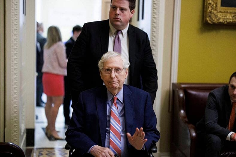 Capitol Hill - Political Coverage - New Democrat Coalition Press Conference Mitch McConnell