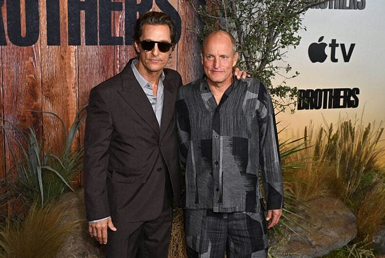 Matthew McConaughey and Woody Harrelson