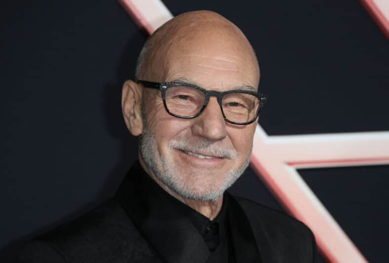 Patrick Stewart at Charlies Angels World Premiere Arrivals