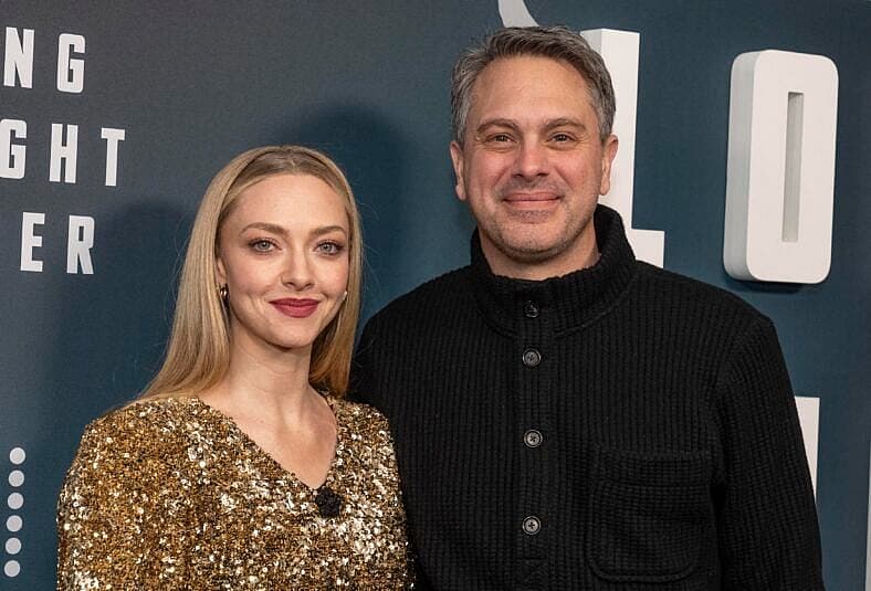 Amanda Seyfried and Thomas Sadoski at the Premiere for 'Long Bright River' by Peacock