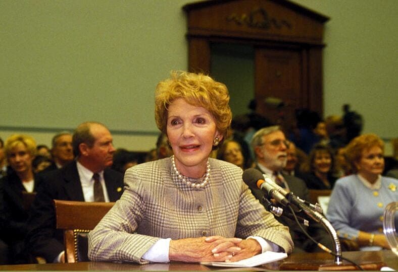 Nancy Davis Reagan 1921-2016 First Lady 1981-89 Actress