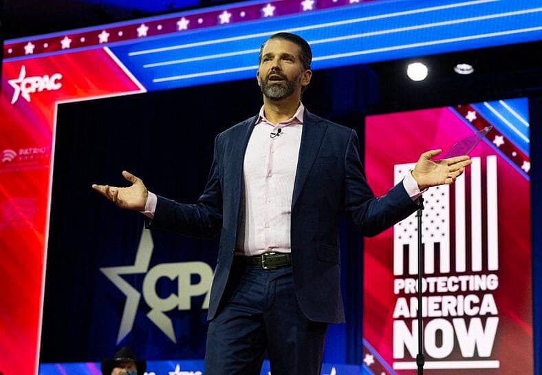 Donald Trump Jr at CPAC 2023