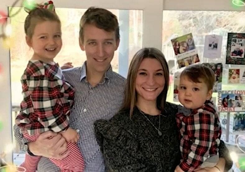 Lindsay Clancy, Patrick Clancy, and her three kids