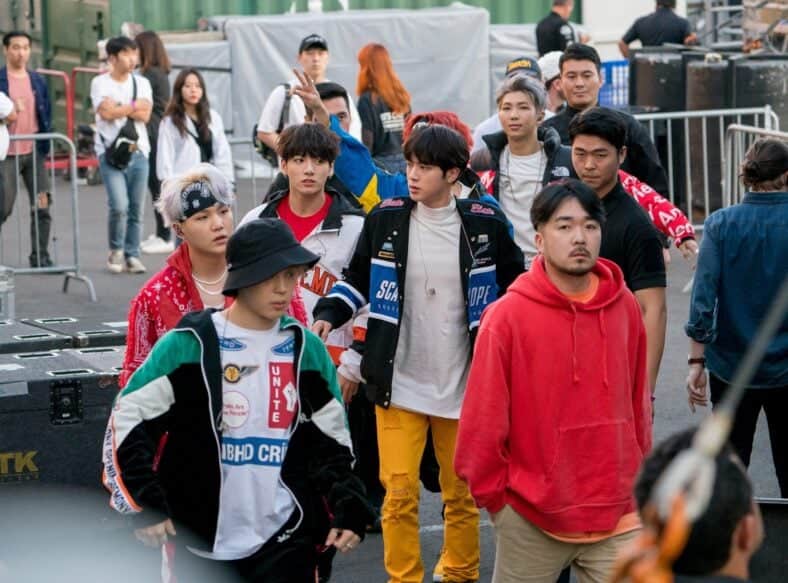 BTS at 'Kimmel'