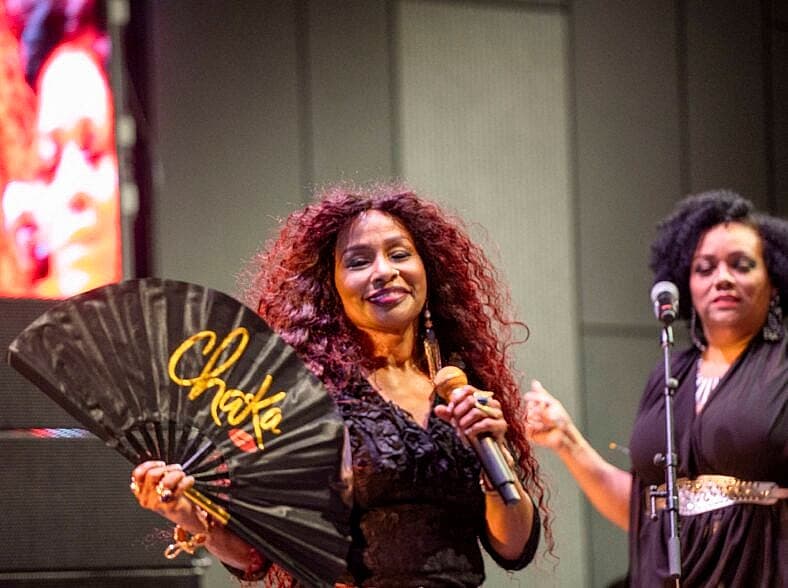 Grammy Legend Chaka Khan Performing in Philadelphia, 