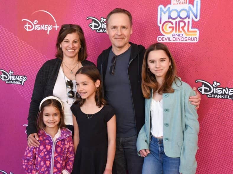 Chad Lowe at family at 'Marvel's Moon Girl And Devil Dinosaur' TV Series Premiere