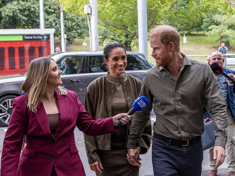 Prince Harry And Meghan Markle In Melbourne, Australia - 14 APRIL 2026