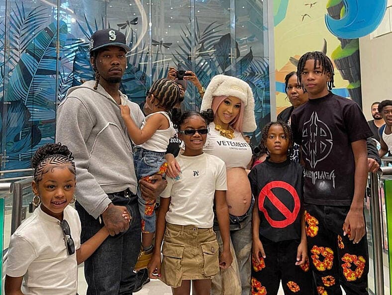 Cardi B and Offset reunite amid divorce at son Wave’s third birthday party at American Dream