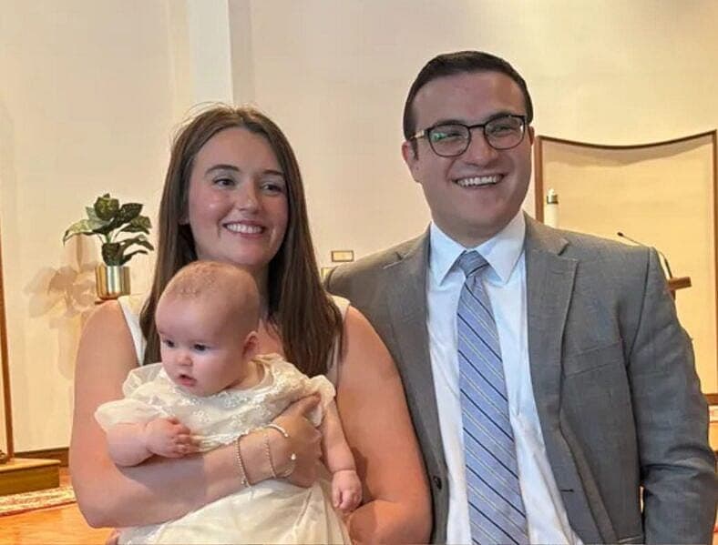 Bank of America executive Erin Piacenti and her family