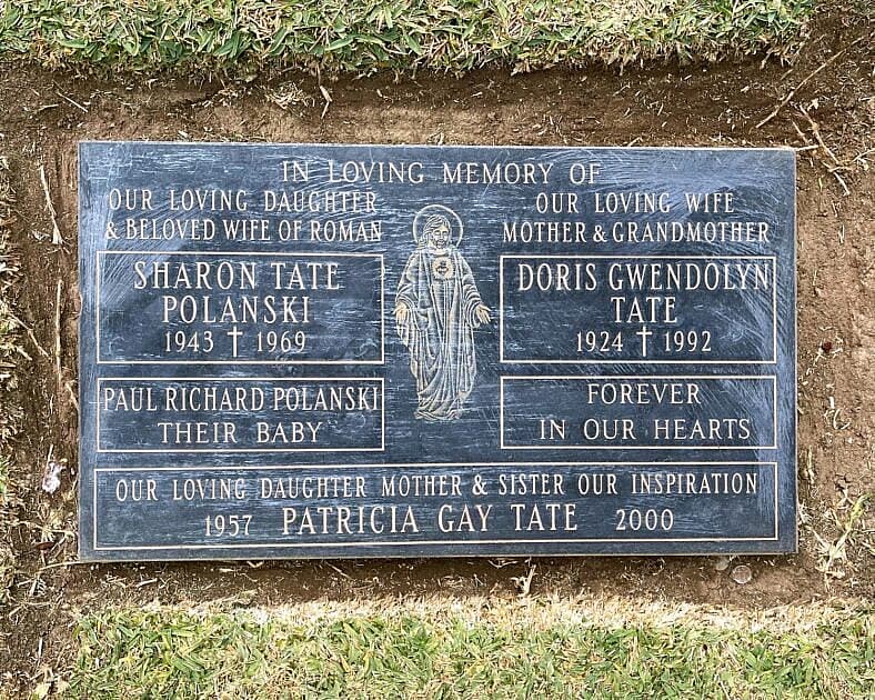 Celebrity grave markers and final resting places