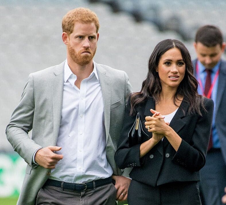 Prince Harry and Meghan Markle in Montecito
