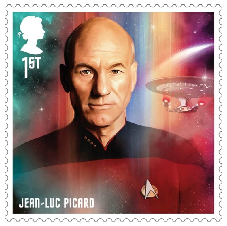 Royal Mail unveils 'Star Trek' stamps