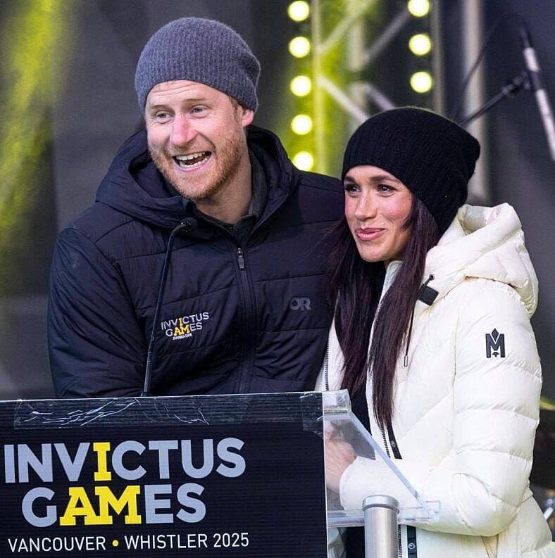Prince Harry and Meghan, Duchess of Sussex at The Invictus Games