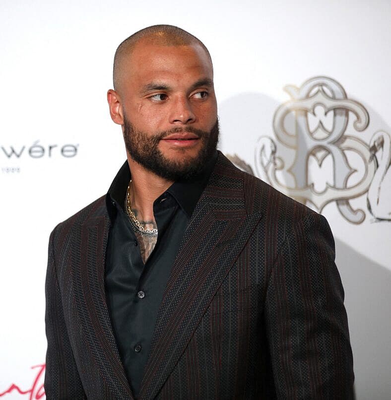 Dak Prescott Laments ‘False Narratives’ About His Botched Engagement 3 Dak Prescott at Gateway Celebrity Fight Night 2024: Red Carpet