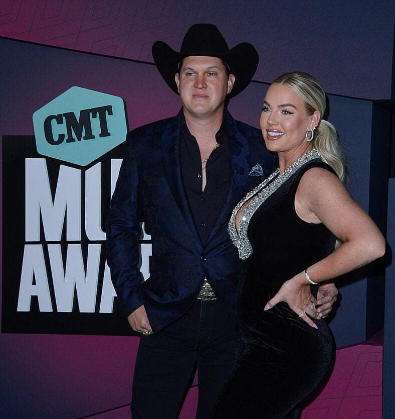 Jon Pardi and Summer Pardi at 2023 CMT Awards 