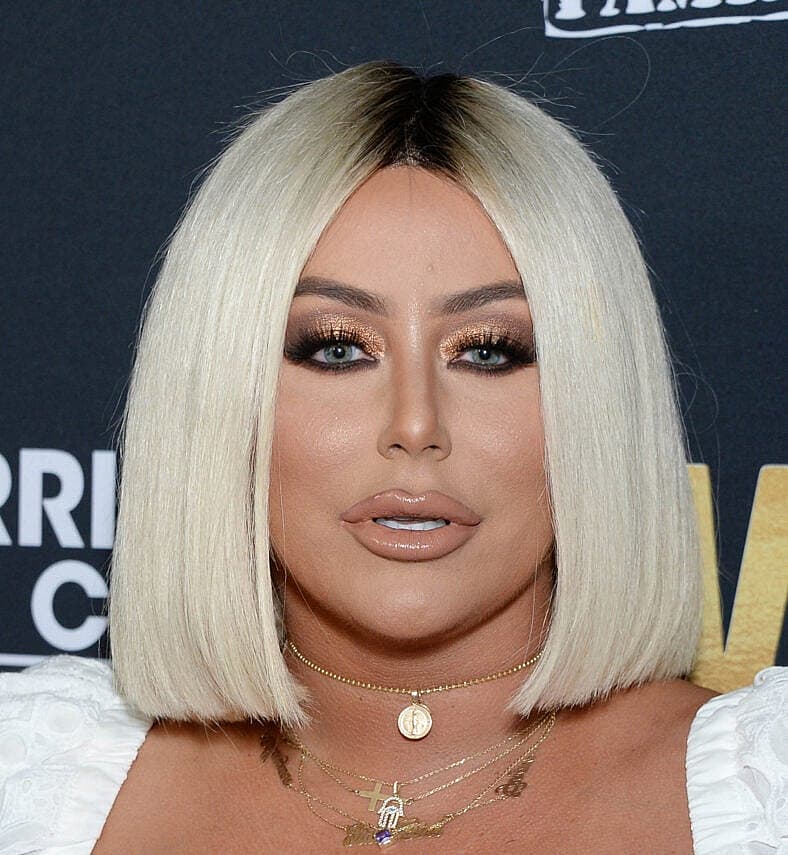 Aubrey O’Day at WE tv Celebrates the Premiere of Marriage Boot Camp: Family Edition