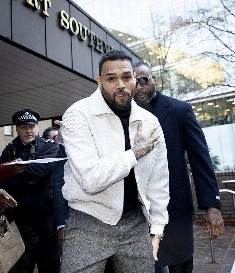 Chris Brown Southwark Crown Court