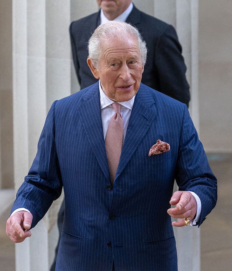 King Charles at Queen Elizabeth II: Her Life In Style Exhibition