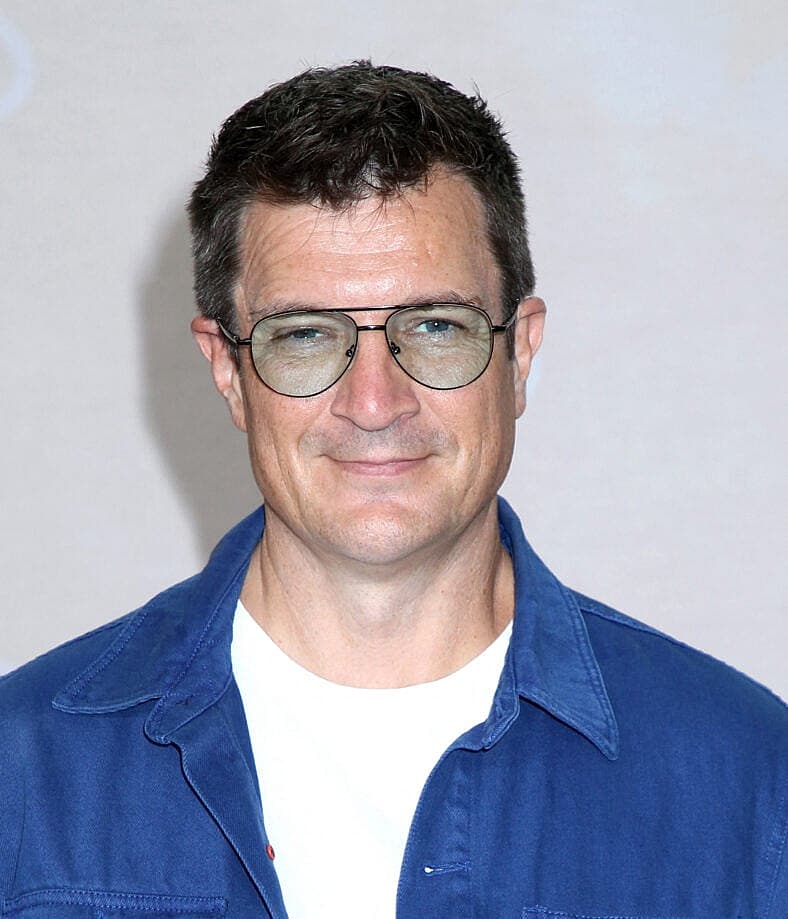 Nathan Fillion at the 2025 Disney Upfront