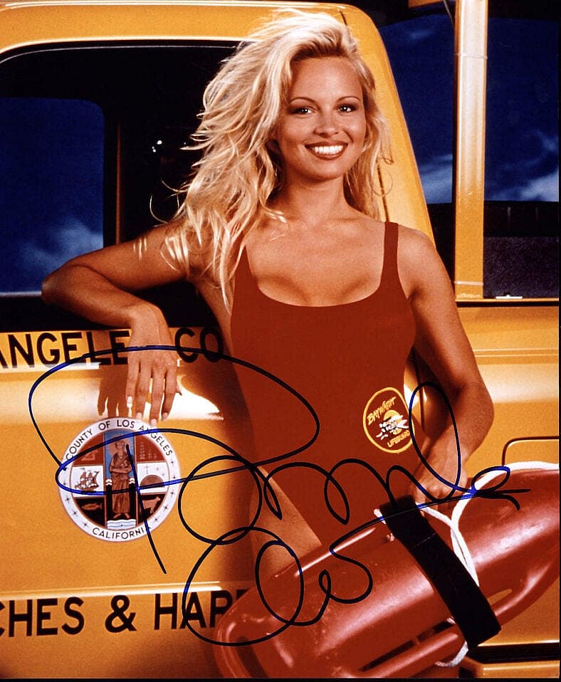 Pamela Anderson on Baywatch