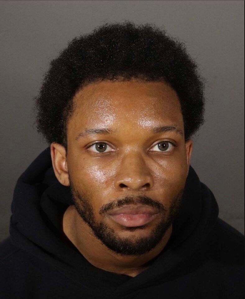 Mug shot for D4vd, real name David Anthony Burke who appeared in court today