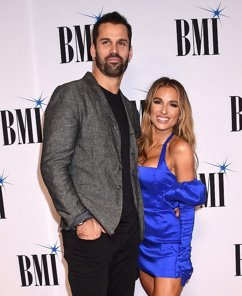 Jessie James Decker and Eric Decker at the 67th Annual BMI Country Awards