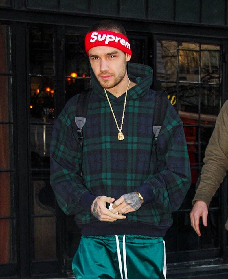 Late Singer from One Direction Liam Payne is stepping out of his hotel in New York City back in 2017