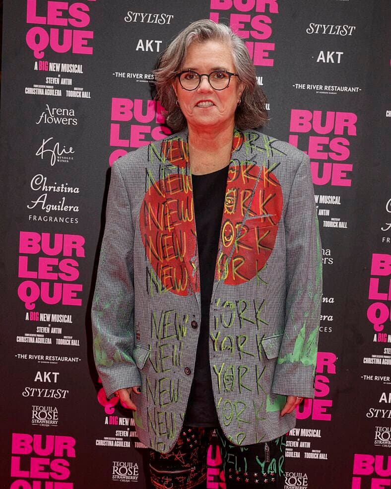 Rosie ODonnel at Burlesque: The Musical World Premiere At The Savoy In The Strand, London