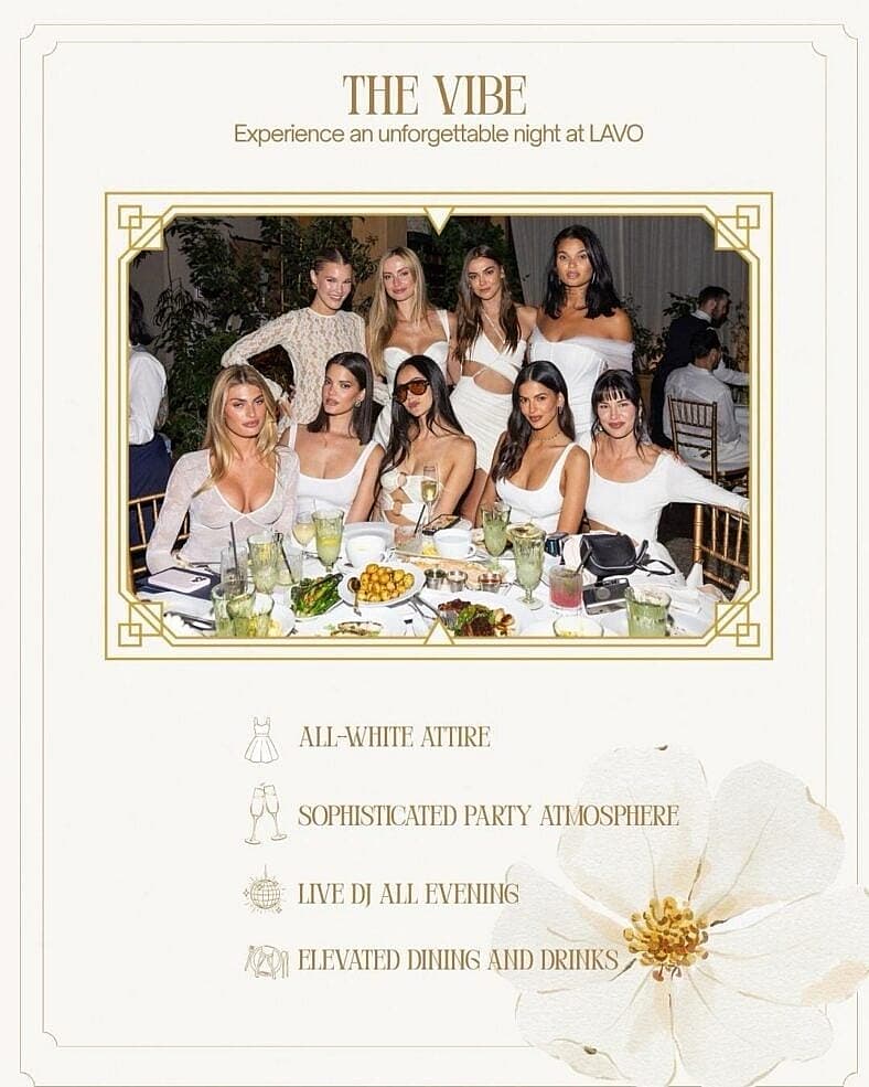 LAVO Is Going All-White for One Night Only — And It's the Party You Don't Want to Miss This Labor Day Weekend