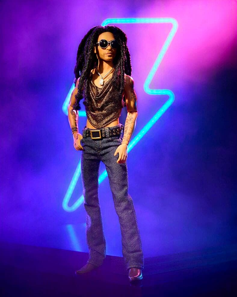 Lenny Kravitz honored with his own Ken doll from the Barbie Signature Kenbassadors Collection