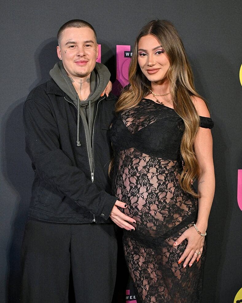 Jesse Sullivan and Francesca Farago at the 2024 Reality TV Stars of The Year