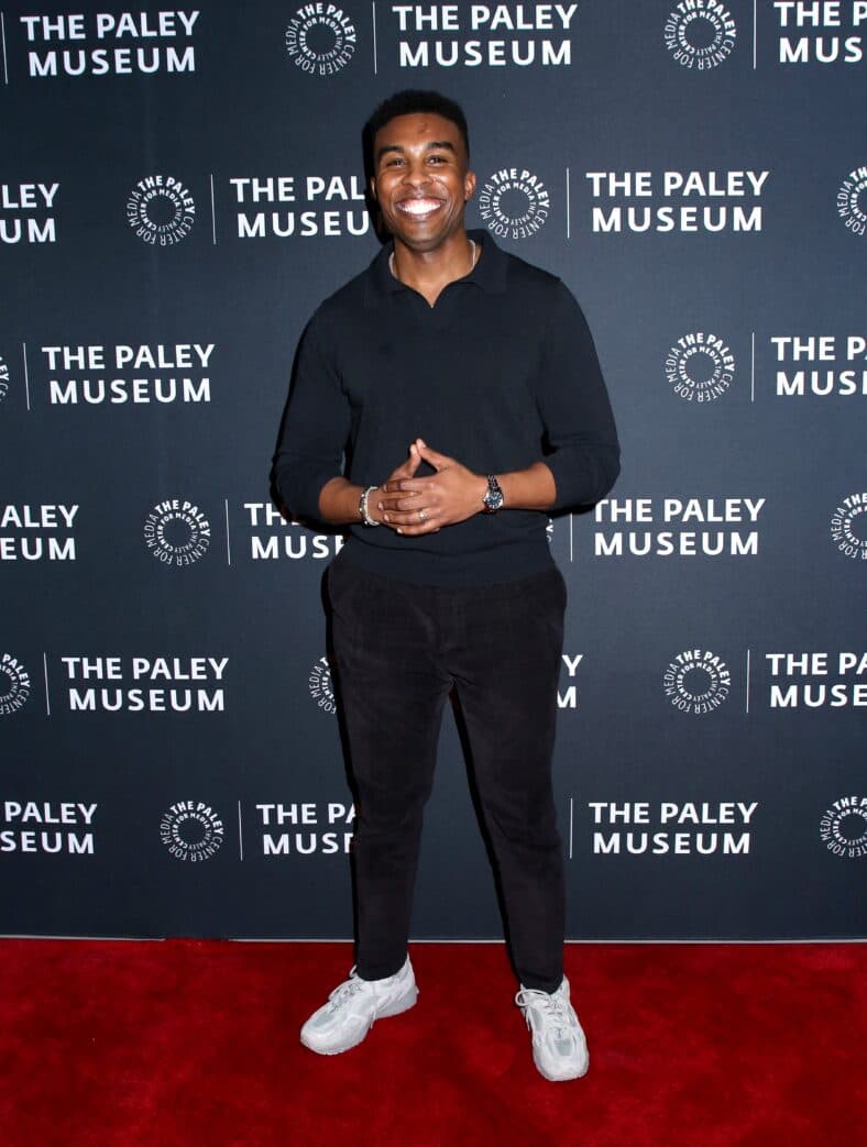 Kyle Fraser on the red carpet