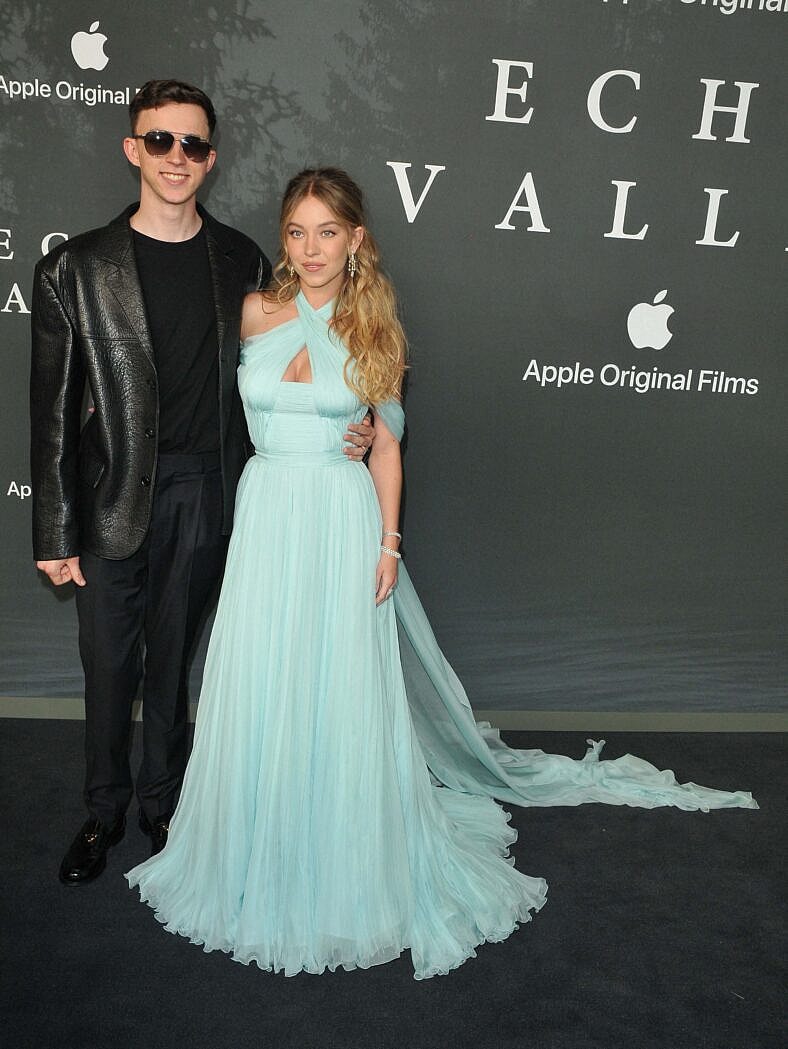 Sydney Sweeney and her brother Trent at the 
